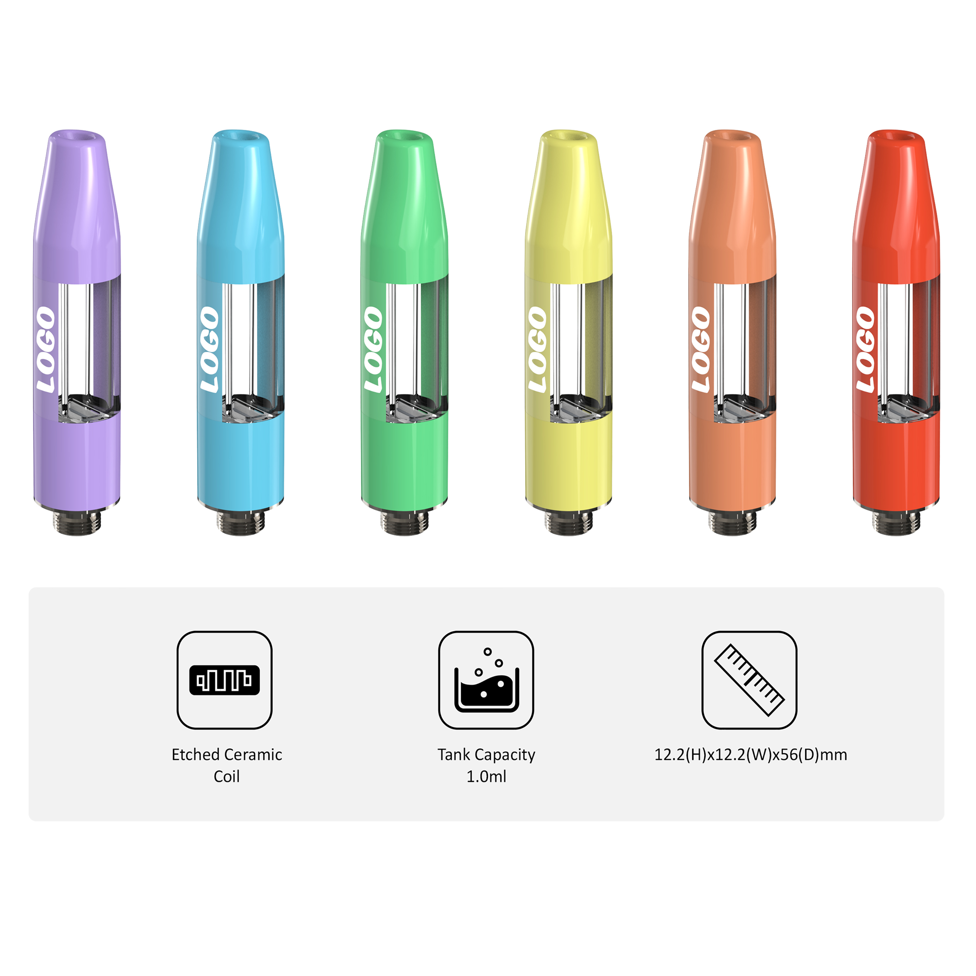 Postless vape cartri